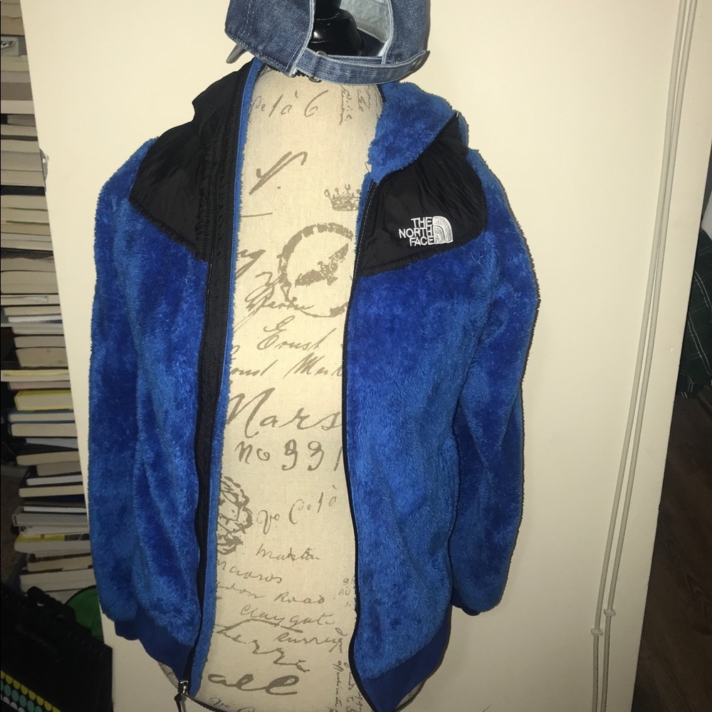 Authentic North face “furry” fleece